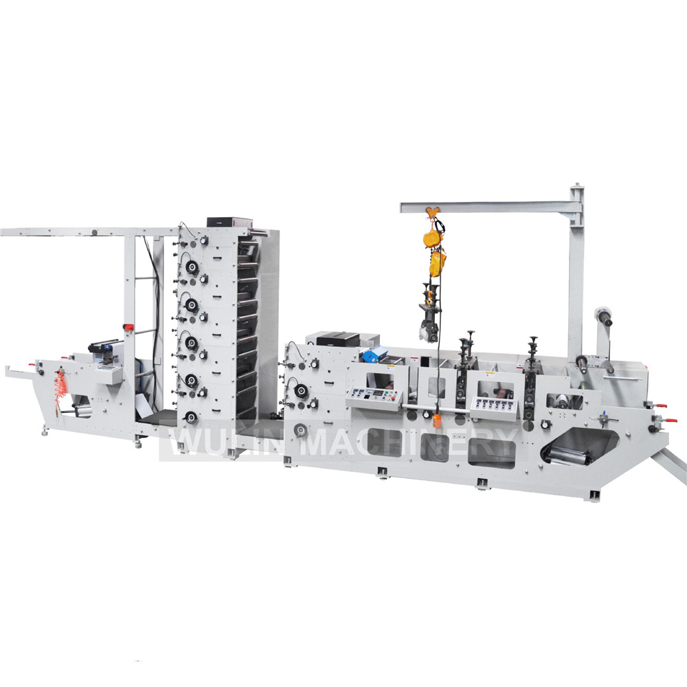 WL-SF Stack Type Flexo Printing Machine